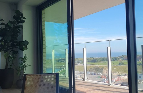 Ostend Apartment | Central Park Suite with sea view terrace, pool and gym, access to quiet beaches