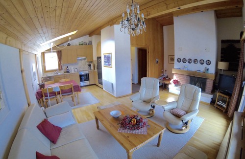 Flims Apartment | Centrally located apartment with stunning views of the Alps free Wi-Fi