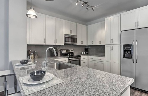 Fourth Ward Apartment | Centrally located in Uptown Charlotte. Gym, Pool and Free Parking. Walk everywhere!