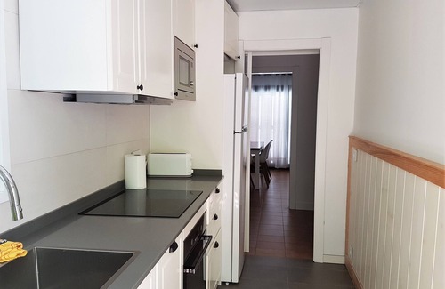 Sant Pol De Mar Apartment | Centro S. Pol, next to the beach, with parking, Air Conditioning. and garden