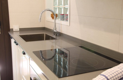 Sant Pol De Mar Apartment | Centro S. Pol, next to the beach, with parking, Air Conditioning. and garden