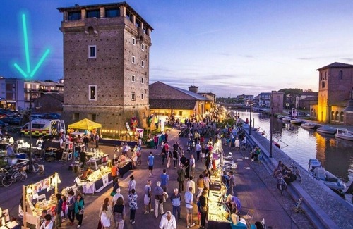 Cervia Apartment | Cervia central large bright apartment spectacular view of the Tower