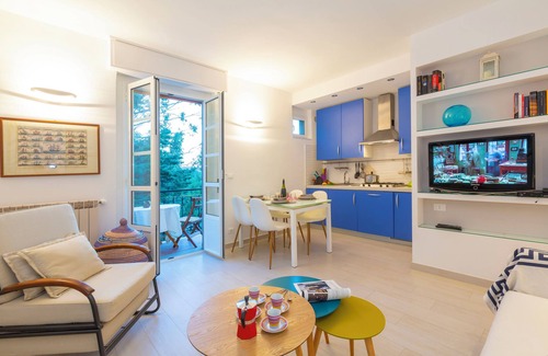 Capo Mimosa-Rollo Apartment | Cervo Piccolo Incanto With Parking, Cervo, Italy