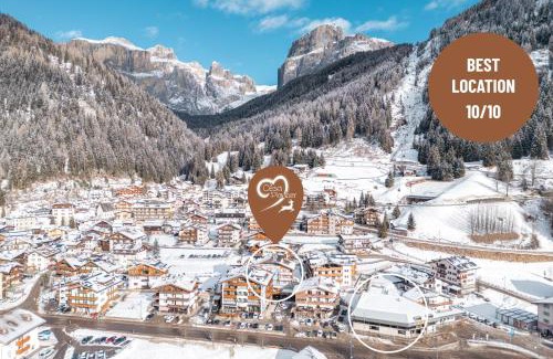 Canazei Apartment | Cesa Planber Apartments Mountain View SKI-IN SKI-OUT