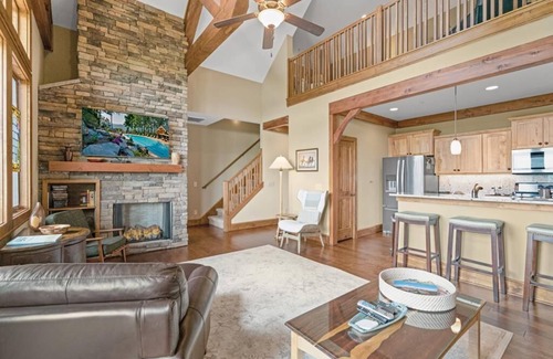 Boone Condo | Chalakee Lodge C531- Mountain View, Gated Resort, Indoor/Outdoor Pools and Hot Tub, Fitness Area,.