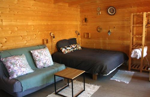 Mont Duplan Ski Chalet | Chalet 1 en bois avec accès piscine