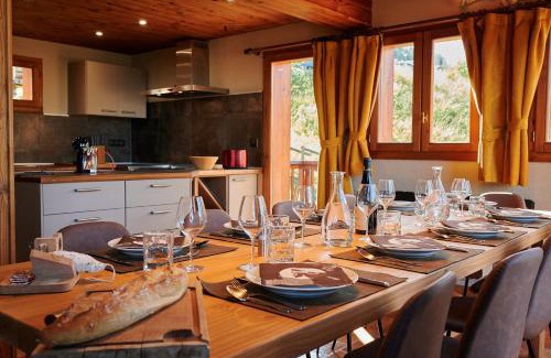 Macot-la-Plagne Ski Chalet | Chalet ALPACA Peisey-Vallandry - Domaine Paradiski
