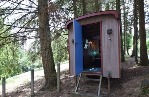 Houffalize Ski Chalet | Chalet and gypsy caravan in a green and peaceful environment, near Houffalize