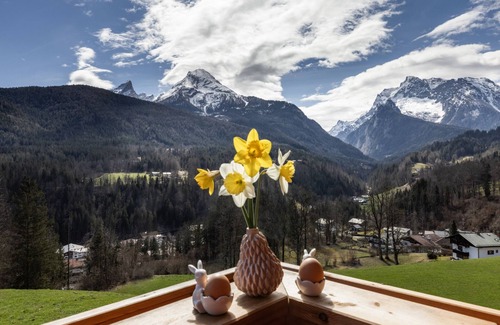Bischofswiesen Apartment | Chalet apartment Abendstern 1-4 pers., 62 m², 2 bedrooms, shower/WC, bathroom