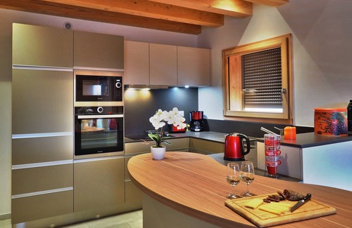 Araches-la-Frasse Ski Chalet | Chalet Arpitan Panoramic view Grand Massif