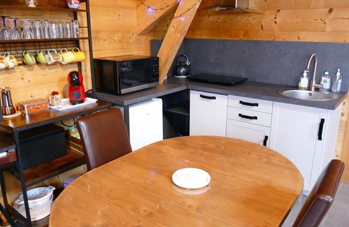 Dingy-Saint-Clair Ski Chalet | Chalet between lake and mountains with view and garden