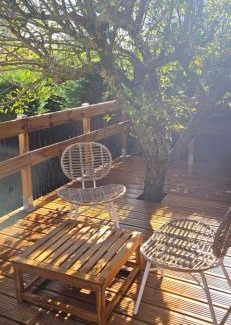 Le Puy-en-Velay Ski Chalet | Chalet bois pour 2 avec balnéo