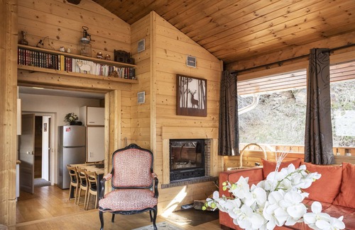 Plagne 1800 Ski Chalet | Chalet Boudu, 7 people, modern, with a beautiful terrasse, Plagne 1800