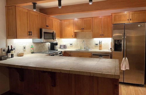 Aspen Condo | Chalet Chic 2-Bedroom + Queen Sofa Bed, 2.5 Blocks to Central Gondola