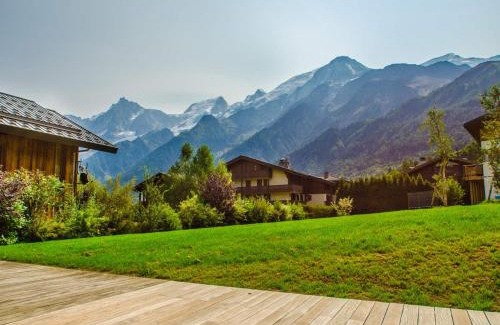 Les Houches Ski Chalet | Chalet contemporain aux Houches, près des pistes, 6 chambres, WiFi, jardin, grille-pain - FR-1-343-179