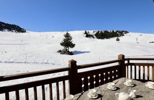 Courchevel Ski Chalet | Chalet d'exception avec sauna et jacuzzi, accès direct aux pistes - FR-1-563-111