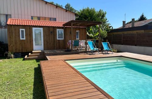 Seignosse Ski Chalet | Chalet de jardin, piscine