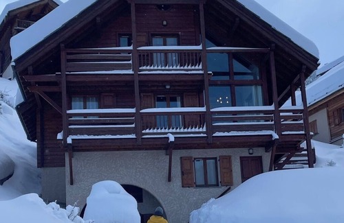 Molines-en-Queyras Ski Chalet | Chalet face aux étoiles