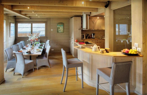 La Clusaz Ski Chalet | Chalet Fernuy - ski holiday for 10, hot tub & games room - OVO Network