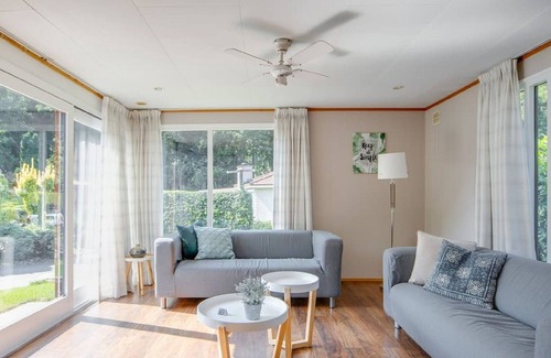 Municipality of Harderwijk Ski Chalet | Chalet in Harderwijk with garden, terrace and shared pool