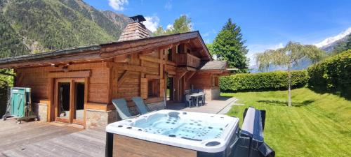 Les Bossons Ski Chalet | Chalet KIDOU, Grand Confort, nouveau SPA extérieur