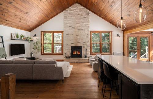 Saint-Faustin-Lac-Carre Ski Chalet | Chalet La Canopée -familial par excellence MontBlanc