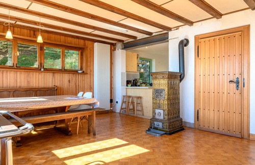Muhlbach-sur-Munster Ski Chalet | Chalet 'La Rocaille' with Mountain View, Private Terrace and Wi-Fi