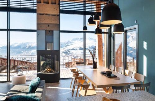 Arc-1800 Ski Chalet | Chalet luxe 12 pers avec piscine, sauna, hammam, home cinéma et ski aux pieds à Arc 1800 - FR-1-686-30
