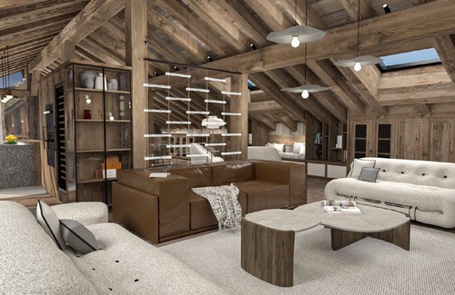 Le Raffort Ski Chalet | Chalet Méribel 12 pers with pool and sauna