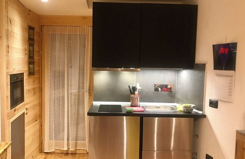 Albosaggia Ski Chalet | Chalet Monks at the Fountain "Junior Suite "