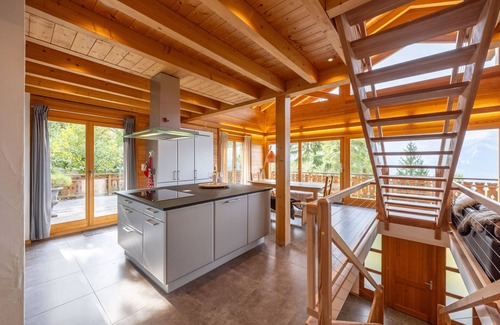 Saint-Pierre-de-Clages Ski Chalet | Chalet Nendaz - modern and peaceful