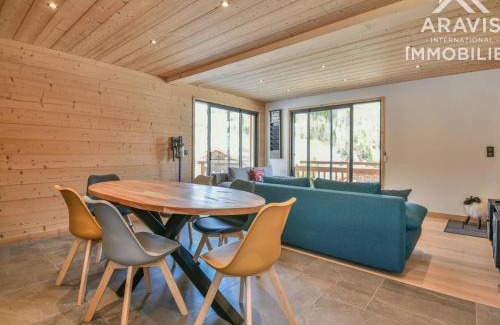 Le Grand-Bornand Ski Chalet | Chalet neuf 4-6 pers, confortable et élégant - FR-1-391-173