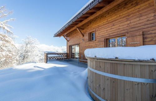 Saint-Pierre-de-Clages Ski Chalet | Chalet Nid Blanc