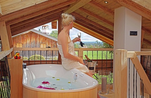 Bernau am Chiemsee Ski Chalet | Chalet Ochkazl für 1-3 Personen (46qm)