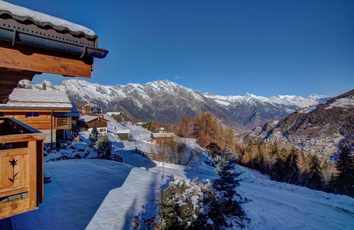 Riddes Ski Chalet | Chalet Orchidee - La Tzoumaz, 4 Vallees