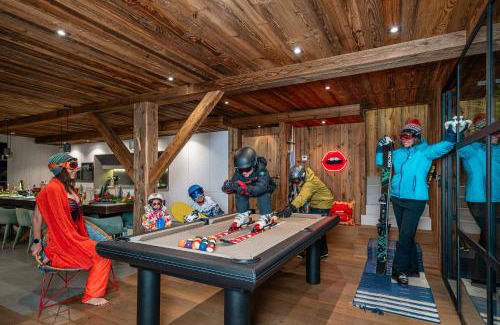 Monetier-les-Bains Villa | Chalet ORPIN Serre-Chevalier piscine cinéma sauna