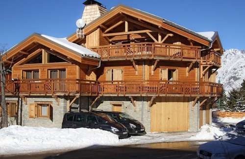 Mont-de-Lans Ski Chalet | Chalet privé charmant avec cheminée