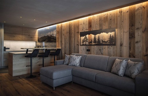 Sorafurcia Ski Chalet | Chalet 'Rueper Hof Dolomit' with Mountain View, Private Terrace and Wi-Fi