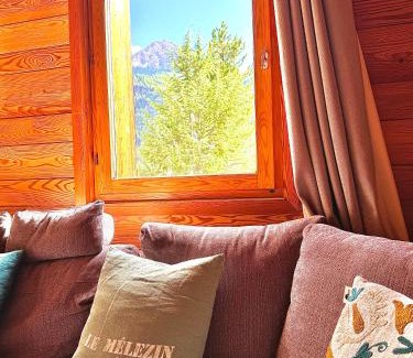 Saint-Chaffrey Ski Chalet | Chalet Serre Chevalier 160m2 9 pers - Sauna, 5 chambres