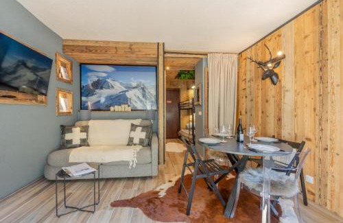 Demi-Quartier Apartment | Chalet studio Megève enface des remontées mécaniques et parking gratuit