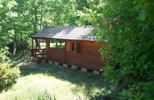 Simiane-la-Rotonde Cabin | Chalet Sylvacane- 2 to 4 people