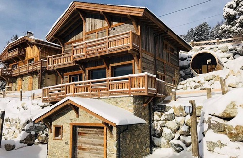 Superbolquere Ski Chalet | Chalet Vista - Pyrénées 2000 Bolquère: luxury with a view of the Cambre D'Aze