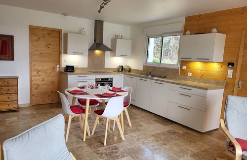 Plazac Ski Chalet | Chalet with large terrace and superb views!