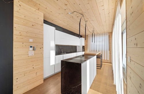 Zuoz Apartment | Chalet Wolf Private SPA, 5 Suites