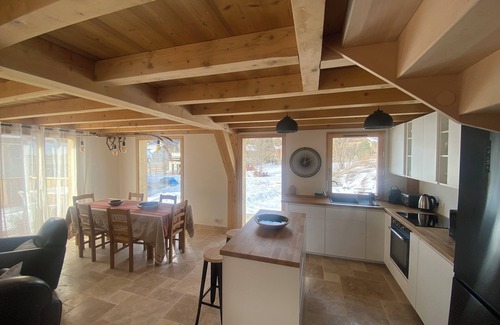 Saint-Chaffrey Ski Chalet | Chalet Yeti 8 Personnes à Saint Chaffrey Chantemerle/Location VTT +