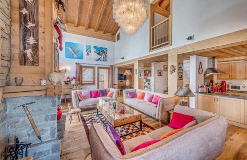 Les Brevieres Ski Chalet | Chalet Zanskar - Chalet 5 - 180m2 - 6 chambres, 6 salles de bain, jacuzzi MAE-3407