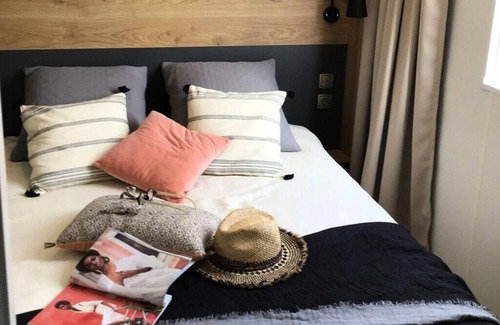 Eymouthiers House | Chambon Gorges Campsite* - Mobile home Family Premium 3 rooms 4 people Air-conditioned