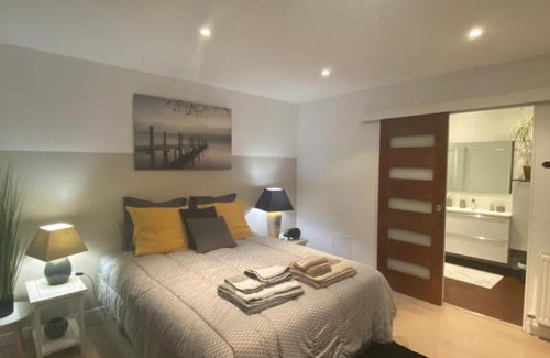 Mios House | Chambre avec salle de bain privée de la Canopée de Mios