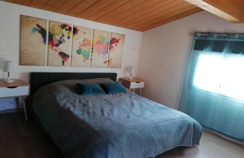 Saillans Bed & Breakfast | Chambre familiale "le pêcher"