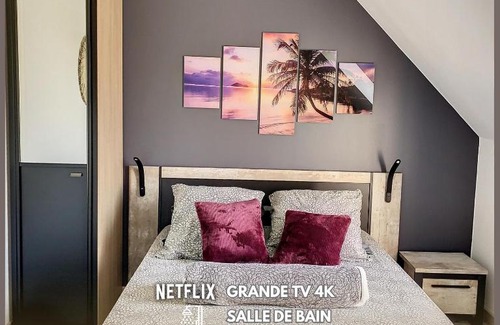 La Victoire - Les Marechaux House | Chambre Rêve - SDB WC Privatif - Entrée autonome - Grande TV NETFLIX